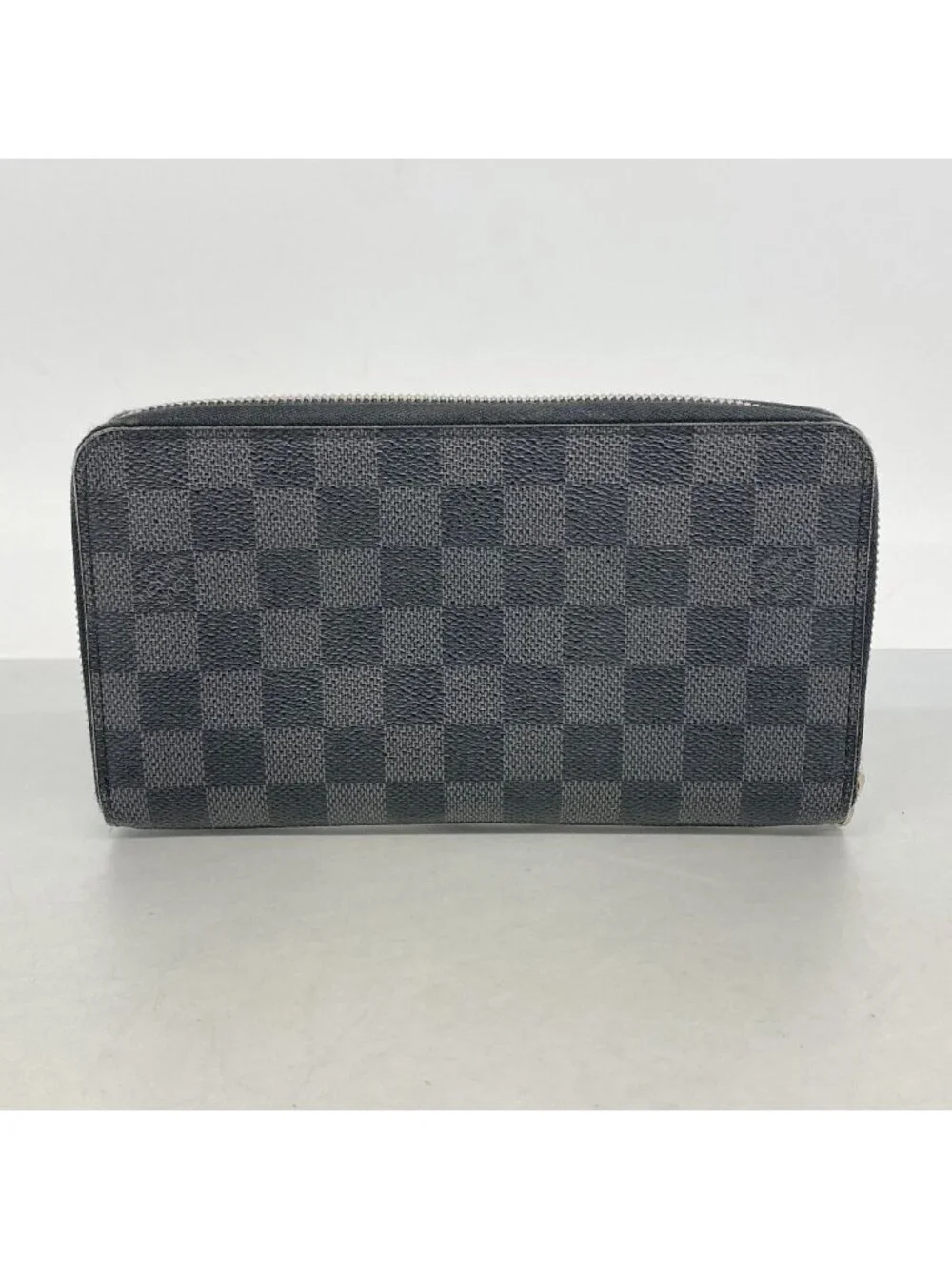 Louis Vuitton Wallet Damier Graphite Zippy Organizer Black Gray